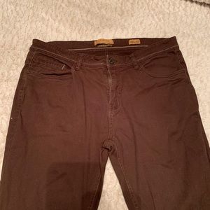 Brown chino pants